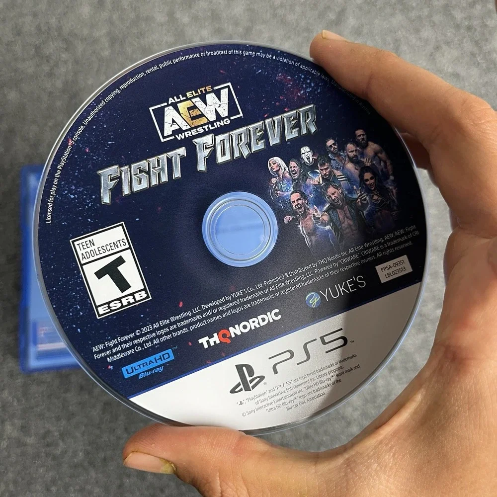 AEW Fight Forever PS5 THQ Nordic Wrestling‎ Arcade Multiplayer Action Video Game